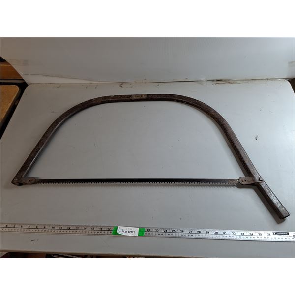 Antique Bow Saw 36"- Cannot Ship
