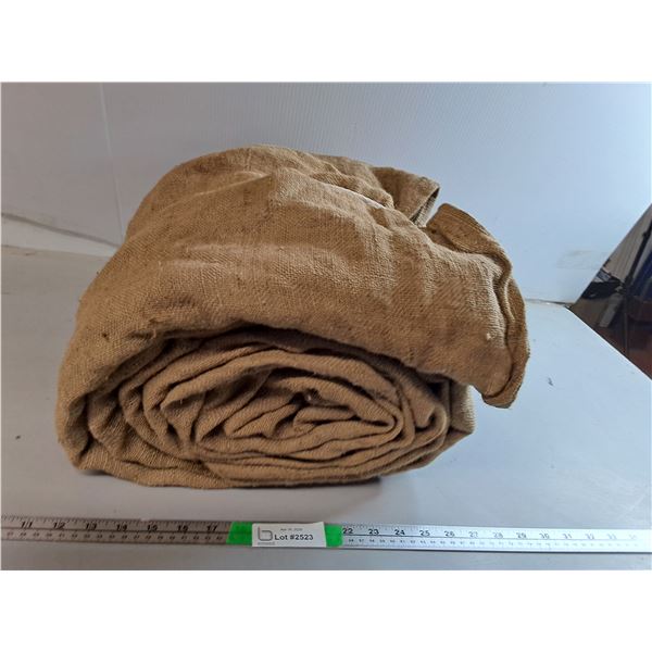Roll of Burlap- Unknown Length - PICK UP
