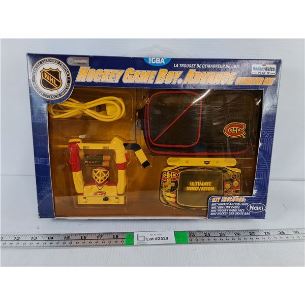 Montreal Canadiens Game Boy Advance Accessory Kit- Appears NIB