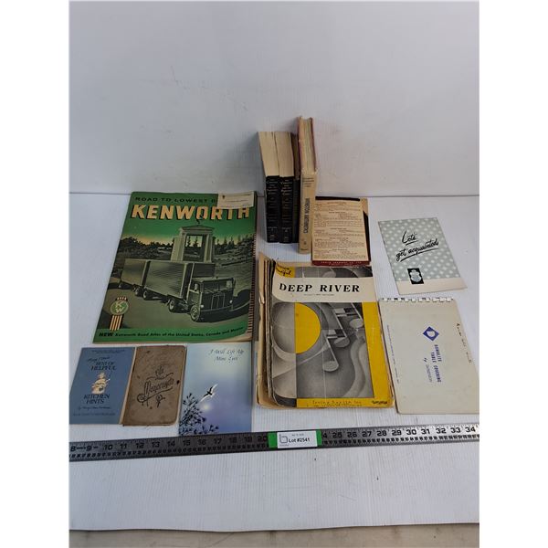 Large Assortment of Various Literature-Atlas,Law Books,Math,Music and more