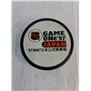 Image 2 : (3) NHL Souvenir Pucks-unknown autograph