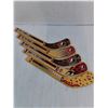 Image 4 : (5) Team Canada Mini-Sticks-Various Years