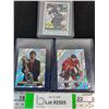 Image 1 : (3) Topps Crosby and Ovechkin Silver Sparklers-cannot authenticate
