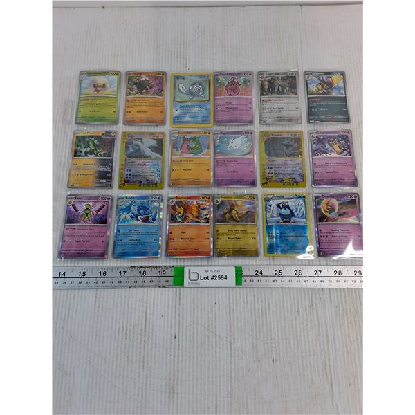 (2) Sleeves of Pokemon Cards (Reprints)