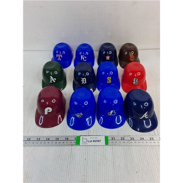 (12) Vintage Ice Cream Mini Helmets-Includes Expos and Blue Jays