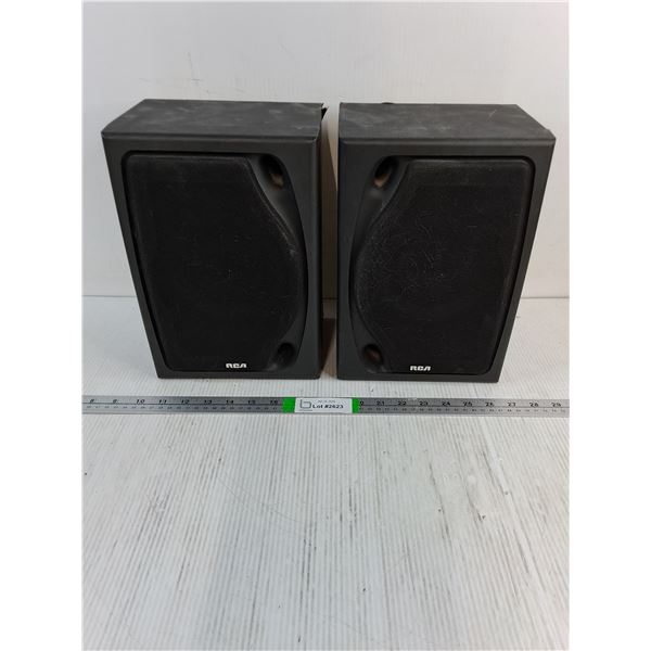 Pair of RCA Speakers-working - AS IS
