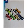 Image 2 : Peter Pan Action Figure Playset - Incomplete, (8) Race Dinky Cars