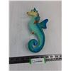 Image 1 : Vintage Chalkware 'Blue Seahorse'