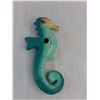 Image 3 : Vintage Chalkware 'Blue Seahorse'