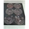 Image 4 : Pink Glass Plates & Cups (1 Set is Depression Glass)