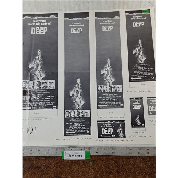 * "THE DEEP" 1977 Columbia Pictures Release