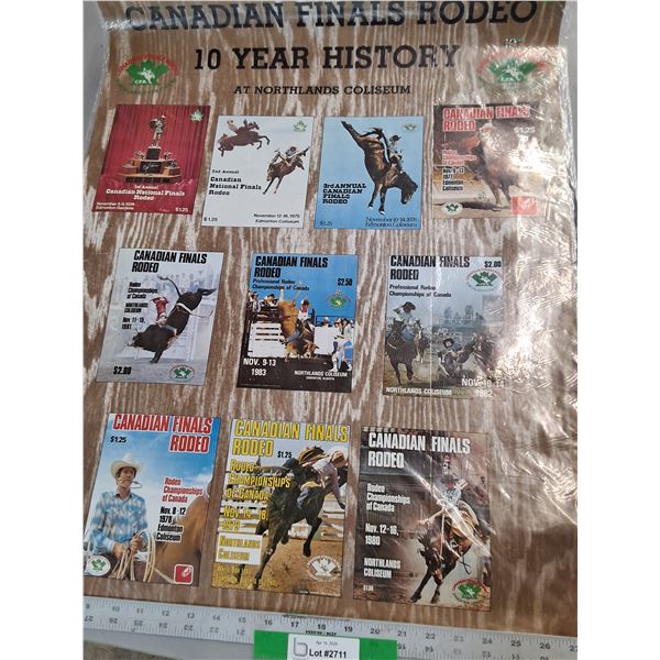 * Canadian Finals Rodeo Commermorative Poster