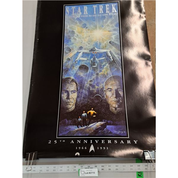* "Star Trek" 25th Anniversary Poster