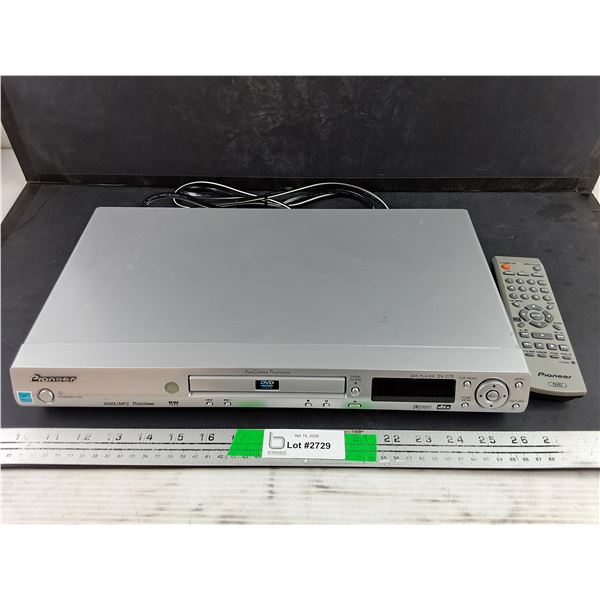 Pioneer DVD Player w/Remote - Powers On, As Is