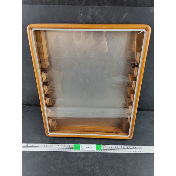 Wooden Display Box 15" x 18" x 3" - PICK UP