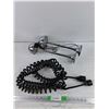 Image 1 : Truck Horns & Coiled Extension Cord - As Is