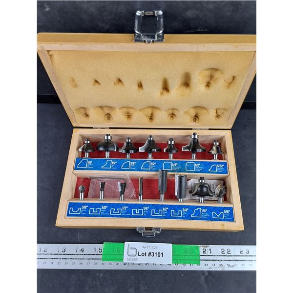 Mastercraft Router Bits - New