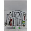 Image 1 : Assorted Wrenches, Hex Die, Drill Bit, Misc
