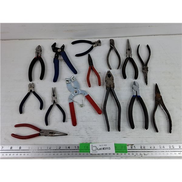 Wire Cutters, Needle Nose Pliers, Nail Puller, Misc