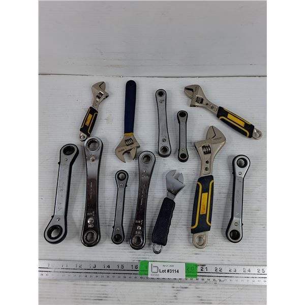 Ratcheting Wrenches, Adjustable Wrenches