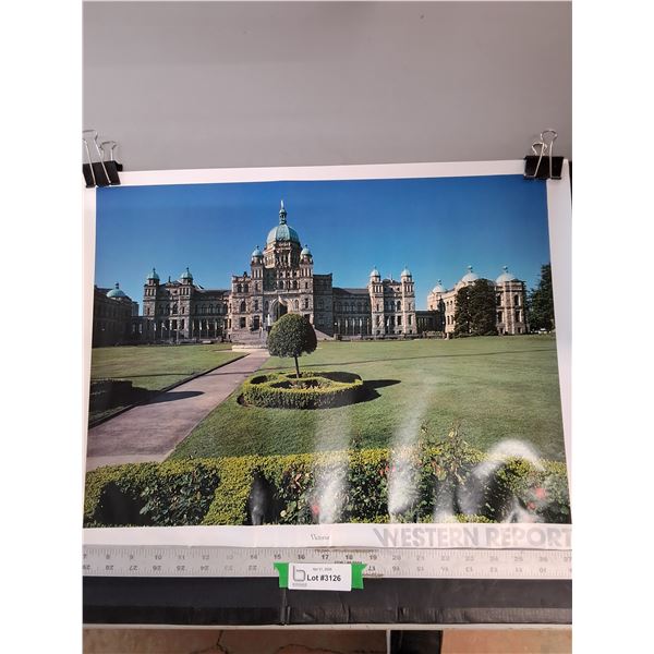 Western Report - City of Victoria British Columbia 17 1/2" x 23"