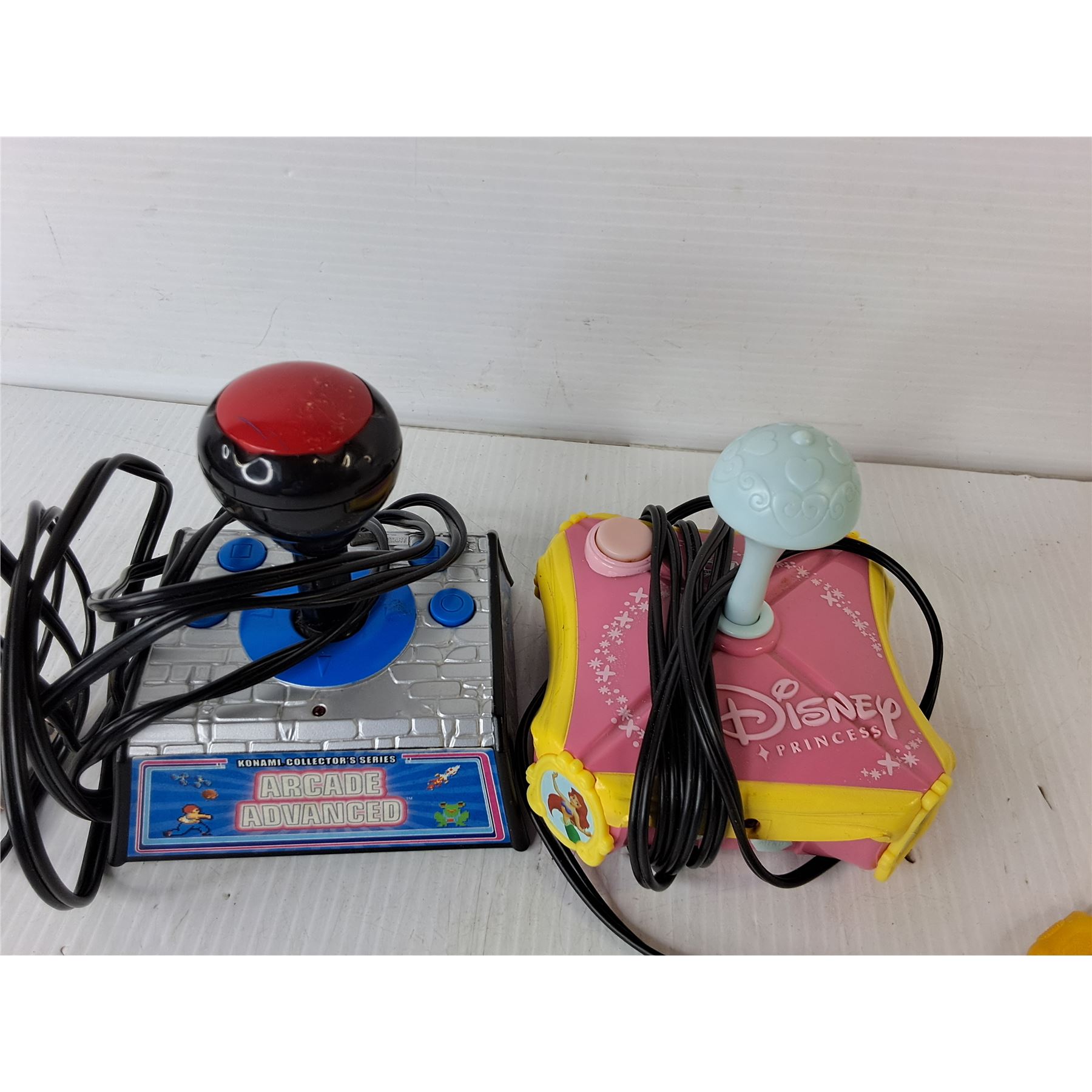Disney Princess & Konami Plug and Play TV Multi Game Consoles- Untested ...
