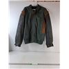 Image 1 : Mens Vintage Leather Jacket Size Large ( as is)