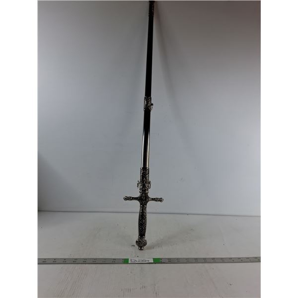 Masonic Knights Templar Ceremonial Sword 40" ( as is, cannot authenticate) -PICK UP ONLY