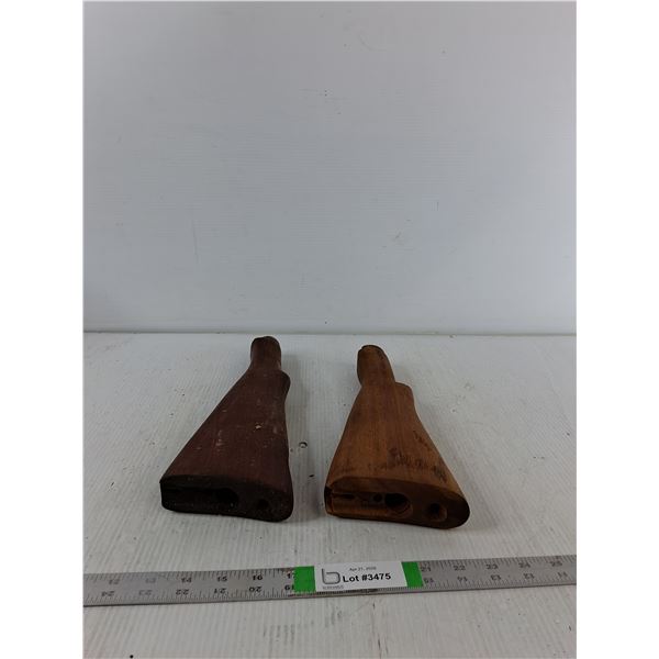 Vintage Rifle Buttstocks 13" ( as is)