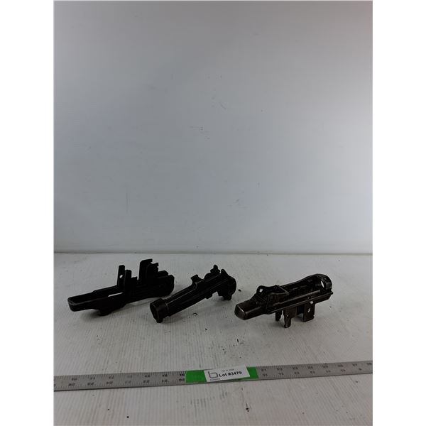 (3) Stripped Receivers For A Rifle 8.5"( PAL Required, as is)