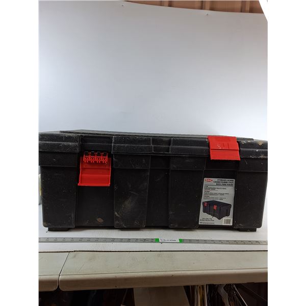 GSC Technologies SL3500 118L Water-Resistant Storage Container 33"x19"x13" ( AS IS) CANNOT SHIP