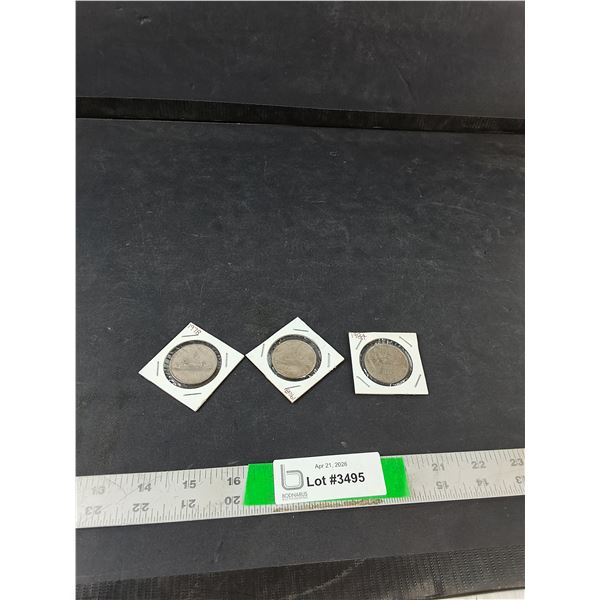 1978-1984 Vintage Canadian Coins (as is, cannot authenticate)