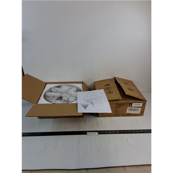 (2) Unused, In Box Deckrico 11.8" Crystal Dimmable Light Fixtures - PICK UP