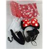 Image 7 : New/Unused - Press On Nails, Curling Comb, Shampoos, Colgate Boost, Mini Mouse Child Costume)