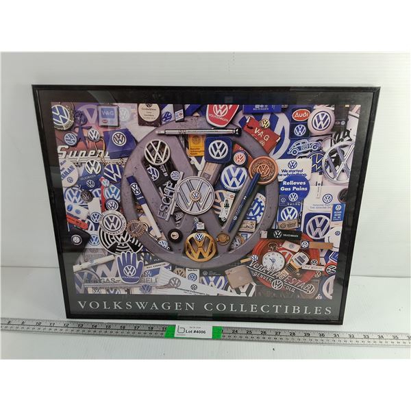 Volkswagen Collectibles Framed Photo 19.75" x 16"