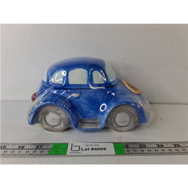 Volkswagen Ceramic Cookie Jar, Sealed