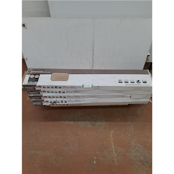 * (5) Boxes of Traffic Master Solid Core Plank Flooring - 12/Box - Dolly Not Included -PICK UP ONLY