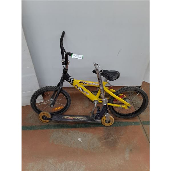 * Boy's Next Pirate Bicycle & Super Scooter II - PICK UP ONLY