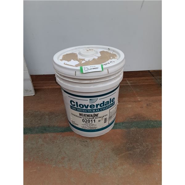 * Sealed 5 Gallon Cloverdale Covercoat Exterior Satin Latex Paint ...