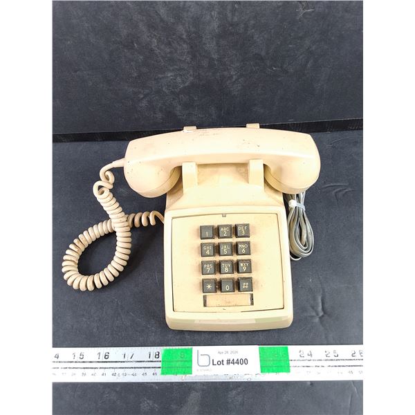 Vintage Push-Button Phone - As Is