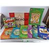 Image 1 : Oversized Kids Books, Monopoly Canadian Edition & Tribond Games - As Is