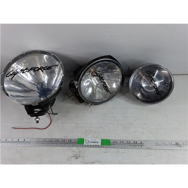 (3) Lightforce Lamps - As Is