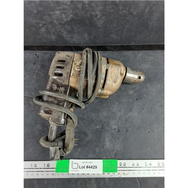 Vintage Black & Decker Corded Drill - As Is