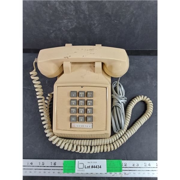 Vintage ITT Push-Button Phone - As Is