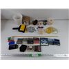 Image 1 : Jute Cord, Wicker Duck, Ceramic Plant Pot, Empty UV Haze Cases, Cabone Rings, Suction Cups, Misc