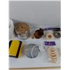Image 3 : Jute Cord, Wicker Duck, Ceramic Plant Pot, Empty UV Haze Cases, Cabone Rings, Suction Cups, Misc