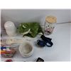 Image 6 : Stacking Doll, Stuffed Frog, Measuring Spoons, Hangers, Forehead Light, Insulated Cup, Misc
