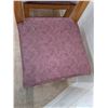 Image 4 : (2) Wood Frame Dining Chairs - Pickup Only
