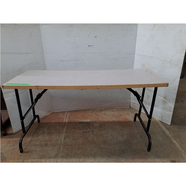 *Wooden Folding Table- Cannot Ship, As Is