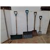Image 1 : *Shovels, Garden Hoe, Pitchfork Up to 49"- Cannot Ship